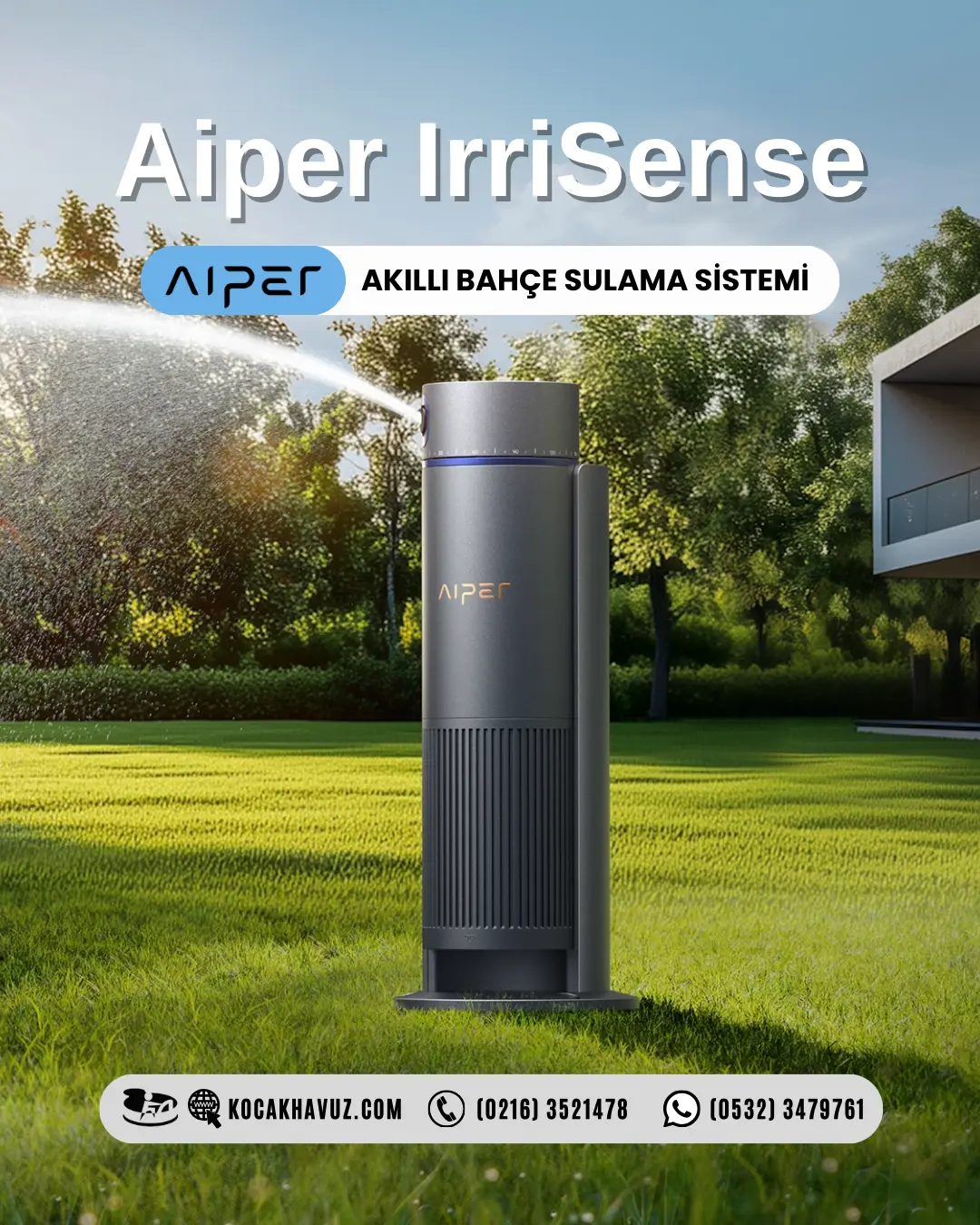 Aiper IrriSense Akıllı Bahçe Sulama Sistemi