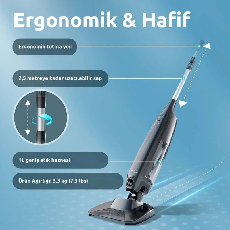 Aiper Pilot X1 Şarjlı Havuz Süpürgesi - Görsel 4